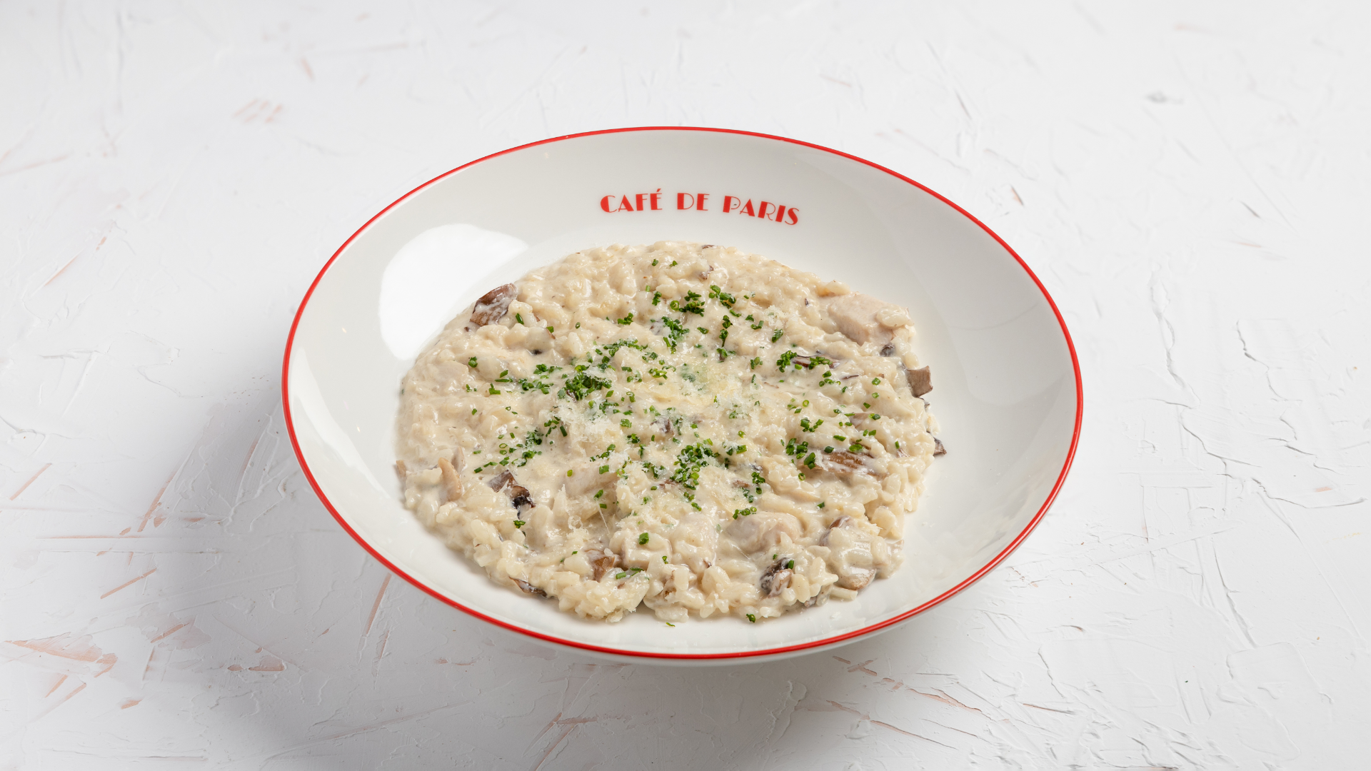 RISOTTO POULET CHAMPIGNONS